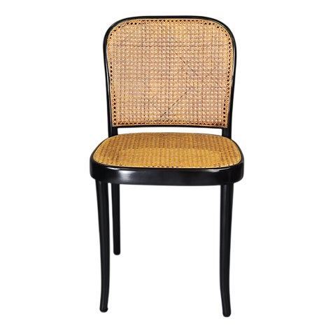 Viennese No. 811 Chairs by Josef Hoffmann for Drevounia, 1980s, Set of 6 For Sale