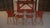 Designer Oak and Red Skai Chairs, 1960s, Set of 4 For Sale - Image 10 of 13