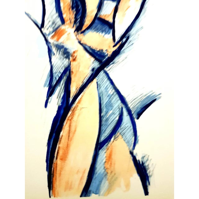 Woman - Pochoir 1962 For Sale - Image 3 of 8