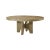 Beige Modern Extending Light Ash Dining Table For Sale - Image 8 of 8