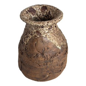 Vintage Organic Pottery Vase