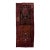 Vintage Tribal Kurdish Wool Runner Rug With Tribal Motifs & Abrash Tones For Sale
