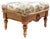 Add timeless classic European-inspired appeal to your home with this charming vintage upholstered ottoman, featuring a...