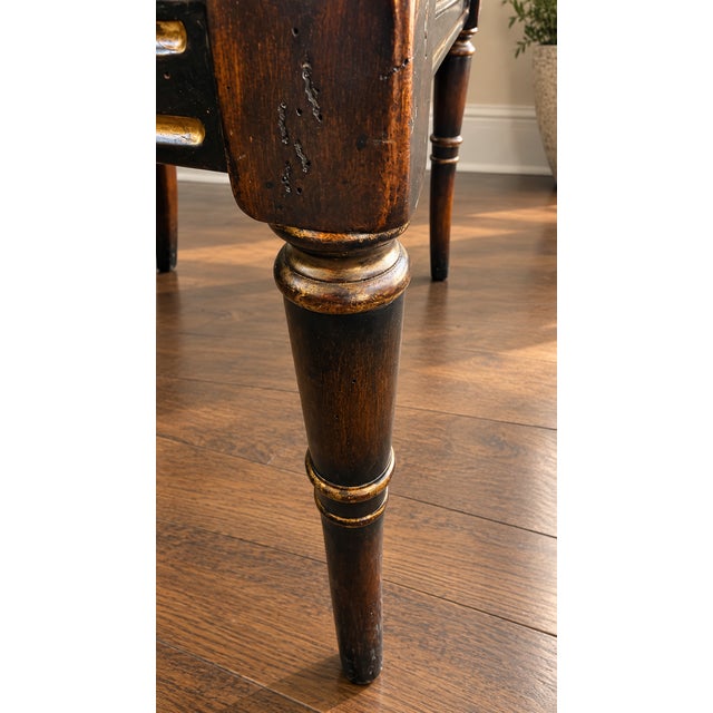 Theodore Alexander Regency Style Carved Lion Head Mahogany Armchair For Sale - Image 12 of 15