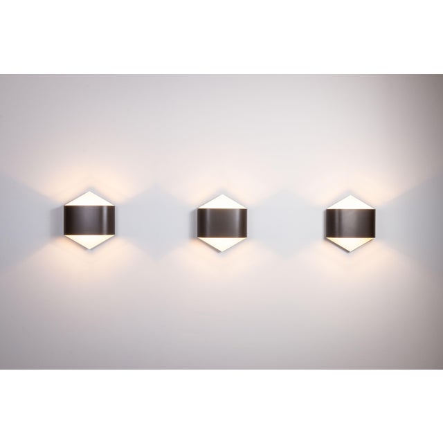 1960s Model 2010 Wall Lamps by Rolf Krüger & Dieter Witte for Staff Leuchten, 1960s, Set of 3 For Sale - Image 5 of 15