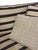 Custom Striped Upholstered Sofa Attributed to Burton James For Sale - Image 4 of 4