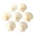Vintage Natural Scallop Shell Serving Dishes, Coastal Set of 7 For Sale