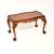 Brown Antique Queen Anne Burr Walnut Coffee Table, 1930s For Sale - Image 8 of 8
