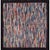 1920s 1920s Small Multicolor Antique Modernist Striped Folk Art American Hooked Rug For Sale - Image 5 of 5
