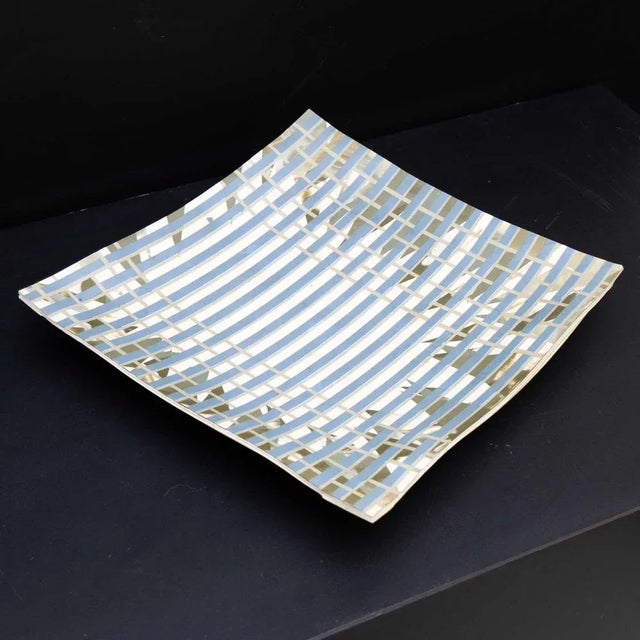 Mid-Century Ceramic Plate by Sergio Bollagisio For Sale - Image 5 of 8