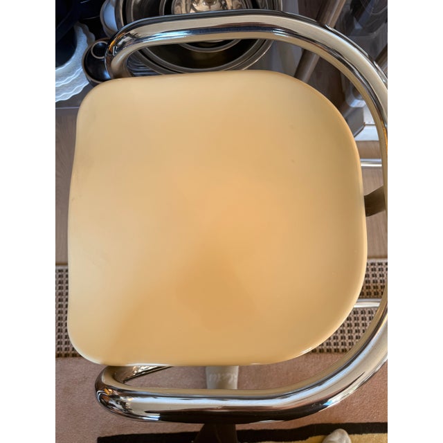 Set of Four Vintage S70-3 Bar Stools Designed by Börge Lindau and Bo Lindekrantz for Lammhults, Sweden For Sale - Image 9 of 12