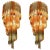 Triedri Chandeliers in the style of Venini, 1980s, Set of 2 For Sale - Image 11 of 11
