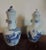 Late 19th Century Near Chinese Kangxi Porcelain Blue & White Arrow Vases - a Pair For Sale - Image 5 of 11