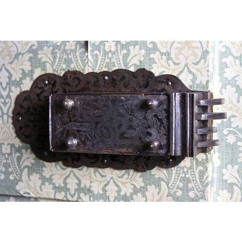 18th Century Nutwood Baroque Cabinet with Inlay Works, Austria, 1770s For Sale - Image 6 of 17