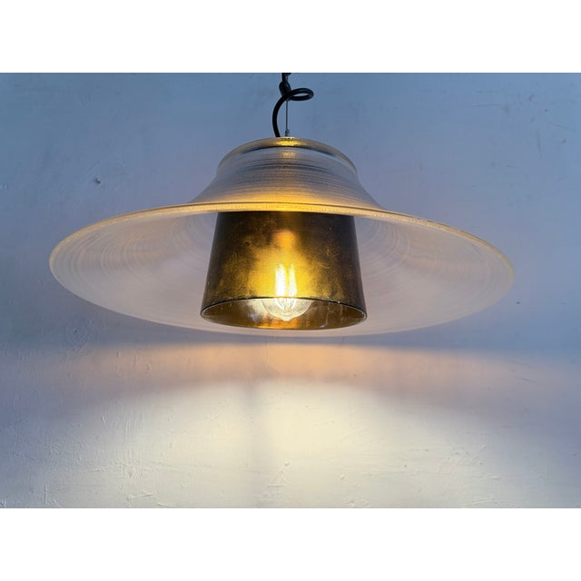 Mid-Century Modern UFO Pendant Lamp from Peill & Putzler, 1970s For Sale - Image 3 of 15