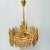 1960s Italian Mid-Century Modern Chandelier / Pendant, Brass City by Gaetano Sciolari For Sale - Image 5 of 13