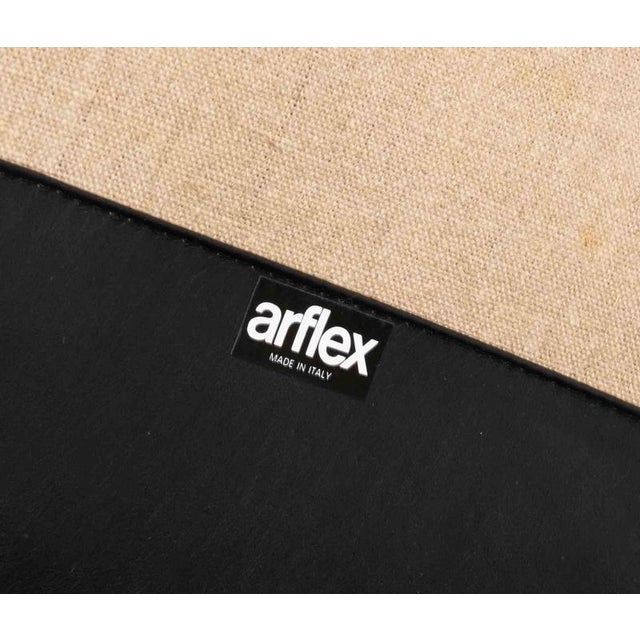 Woodline Lounge Chairs in Leather by Marco Zanuso for Arflex, Italy, 1964, Set of 2 For Sale - Image 6 of 7