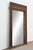 Antique Diamond Rosette Carved Floor Mirror For Sale - Image 4 of 8