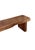 Contemporary Sculptural Lychee Wood Long Bench Stunning Wood Textures, Modern Organic For Sale - Image 3 of 9
