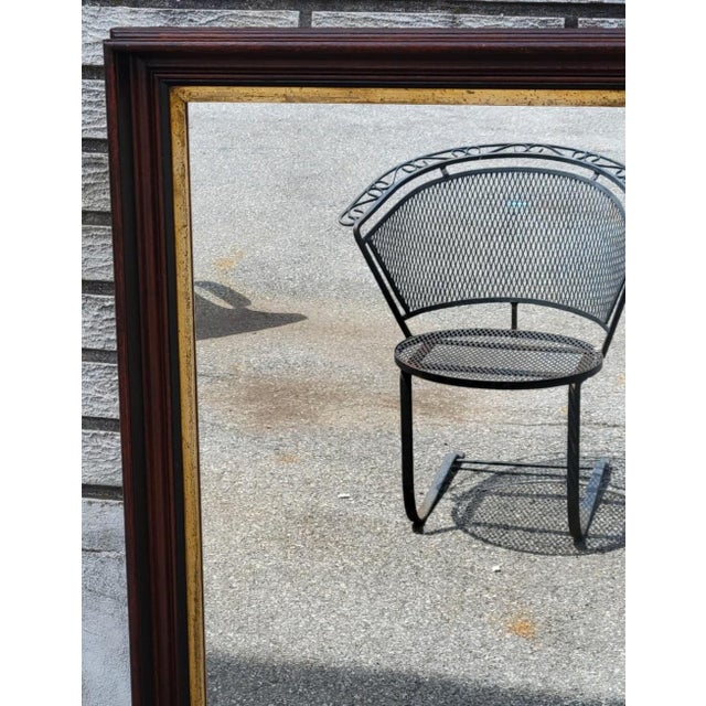 Antique 19th Century American Walnut Mirror Federal Style Gold Gilt Frame For Sale - Image 12 of 18