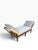 Rose Tarlow Rose Tarlow Melrose House Chaise Lounge Daybed Settee For Sale - Image 4 of 5
