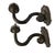 Embossed Copper Arms Sconces, 1700, Set of 2 For Sale - Image 10 of 10