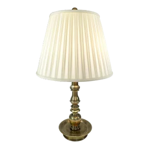 Mid-Century Stiffel Brass Double Bulb Lamp