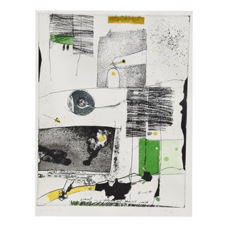 Armin Sandig, Small Contribution to the Production of Song, 1978, Etching For Sale