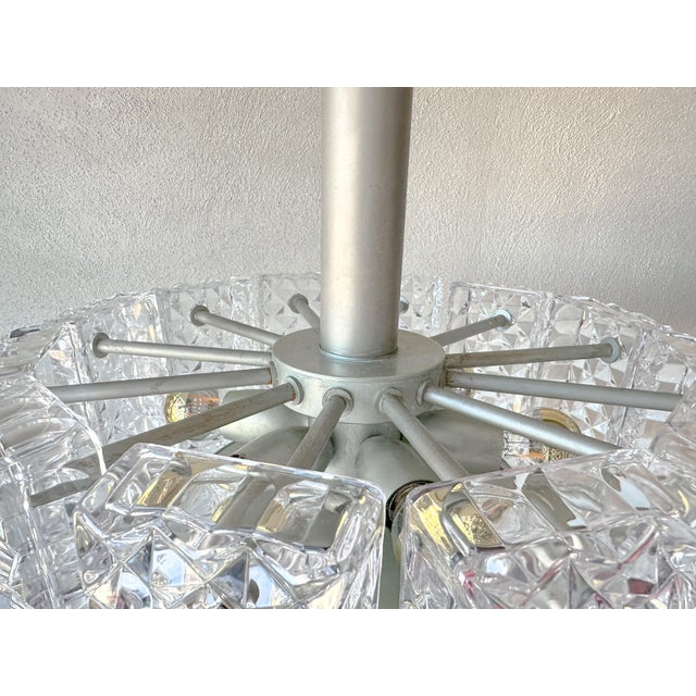 Mid-Century Modern Vintage Chandelier from Kaiser Leuchten, 1970s For Sale - Image 3 of 4