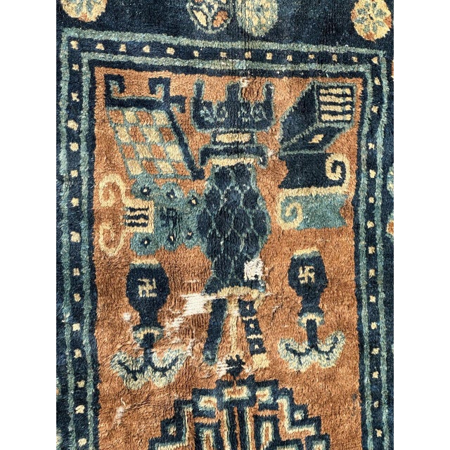 Antique Chinese Rug, 1890s For Sale - Image 10 of 18