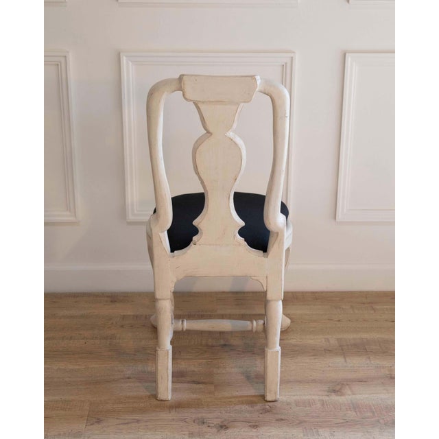 Set of eight Swedish chairs dates to the mid-18th century, circa 1760 For Sale - Image 10 of 11