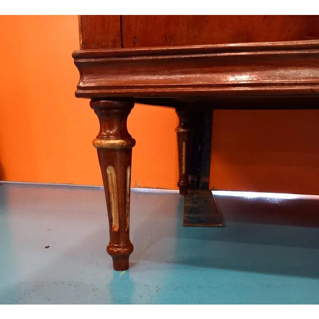 Louis XVI Walnut Credenza For Sale - Image 3 of 6