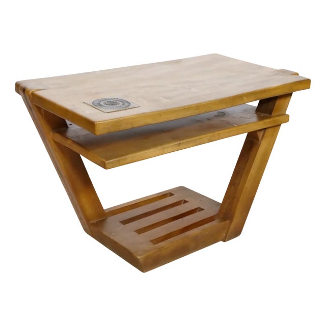 Mid-Century Elm Coffee Table, Germany, 1960s For Sale