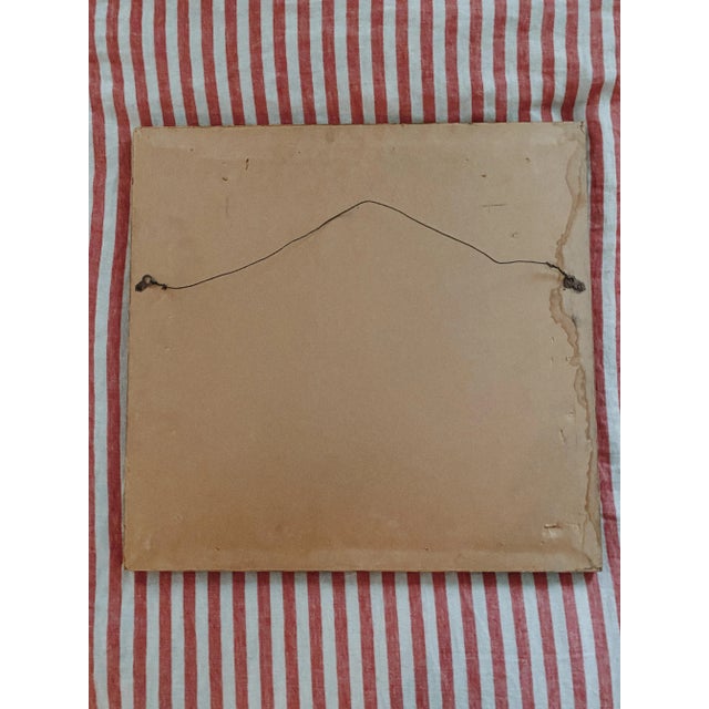 Vintage Needlepoint Tapestry in French Style Gilded Frame For Sale In Los Angeles - Image 6 of 6