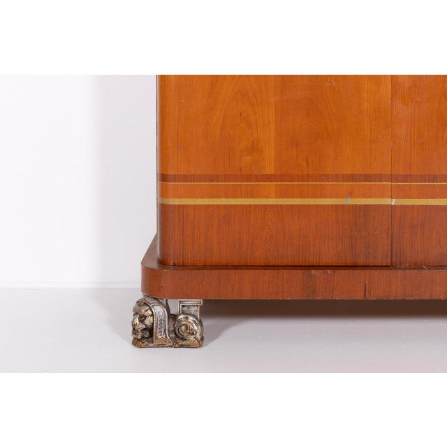 Art Deco Cabinet by Erik Chambert, 1920s For Sale - Image 10 of 12