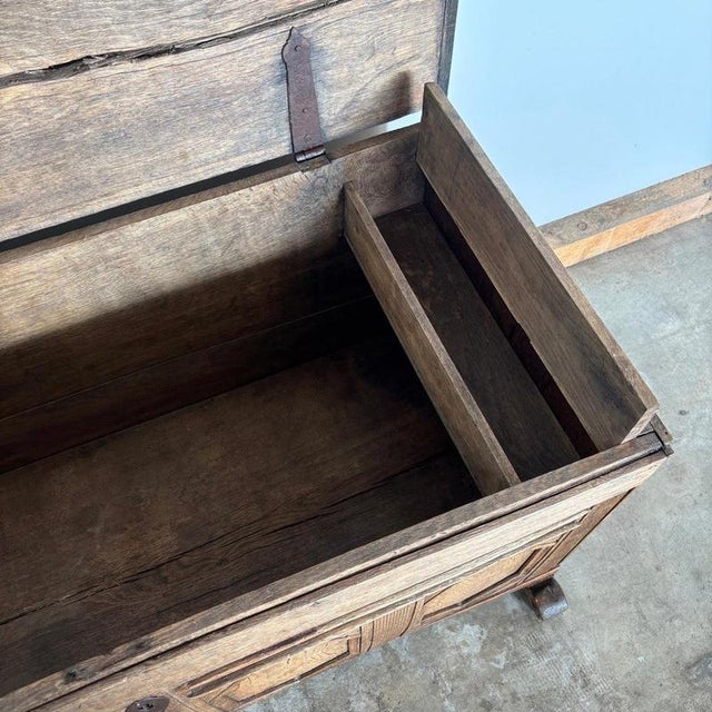 Antique Oak Chest, Germany, 1800s For Sale - Image 13 of 18