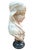 Stone 19th-Century Italian Alabaster Bust, Likely of the “Song of Solomon’s” Shulamite For Sale - Image 7 of 17
