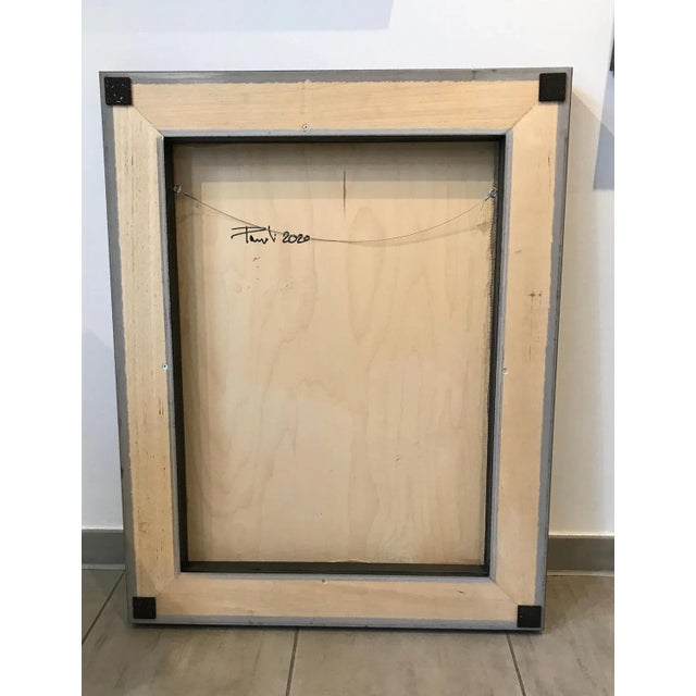 Gilbert Pauli, The Soul of the Forest No.10, Acrylic on Wood, 2020 For Sale - Image 6 of 7