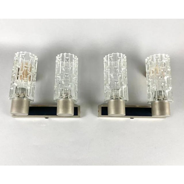 Vintage Double Wall Sconces by Hillebrand for Hillebrand Lighting, Germany, 1970, Set of 2 For Sale - Image 10 of 10