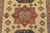 2020s Kazak Rug 5’8” X 7’7” Beige Wool Tribal Hand-Knotted Oriental Carpet For Sale - Image 5 of 12