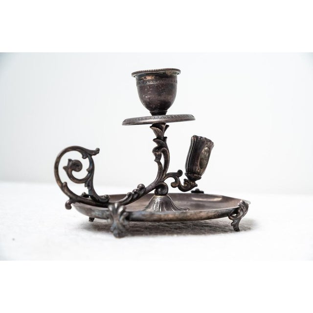 Early 19th Century Antique Candleholder, Late 19th Century For Sale - Image 5 of 6