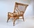Wood Antique American Victorian Wicker and Caned Settee or Courting Bench For Sale - Image 7 of 12
