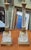 1950s Crystal Glass Column Lamps - a Pair For Sale - Image 9 of 9