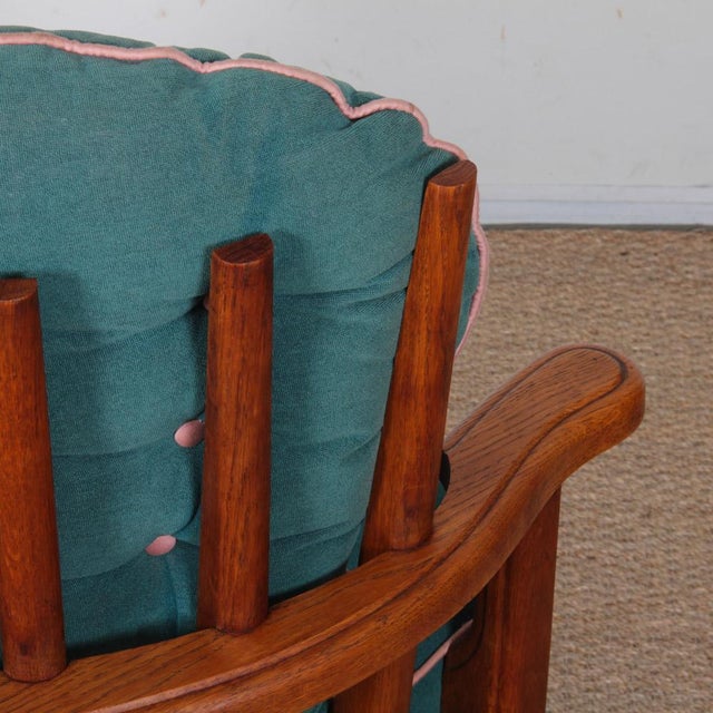 Vintage Lounge Chair by Guillerme and Chambron for Votre Maison, 1960 For Sale - Image 6 of 8