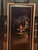 Mid 20th Century Ethan Allen Handpainted, Black and Gold Chinoiserie Asian China Display Cabinet and Buffet For Sale In Baltimore - Image 6 of 12