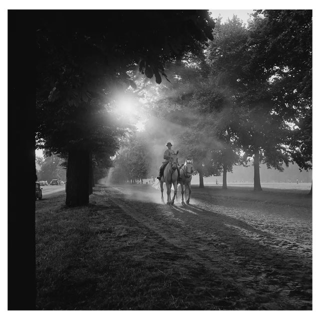 John Downing, 1940s, Hyde Park, Silver Gelatin Fibre Print For Sale