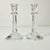 1980s Vintage Traditional Americana Hollywood Regency Mikasa Crystal Candlestick Holders - A Pair For Sale - Image 9 of 9