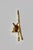 English 1930s English Brass Fox Door Knocker For Sale - Image 3 of 5