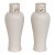Lenox China Gatsby Bud Vase Pair of 2 Ivory Porcelain With 24k Gold Detail 4931b For Sale
