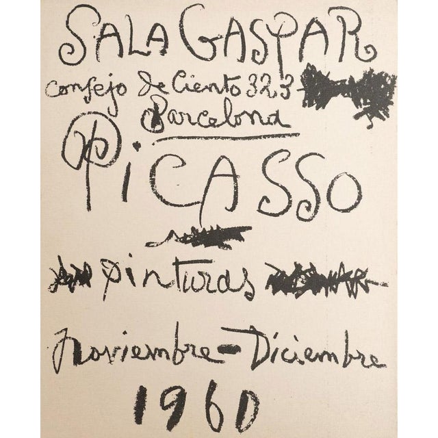 Original Exhibition Catalog Paintings attributed to Pablo Picasso, Sala Gaspar, 1968 For Sale - Image 12 of 12
